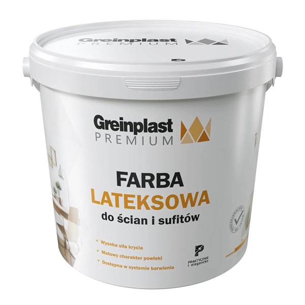 GREINPLAST Premium Lateksowa Baza A 9l 