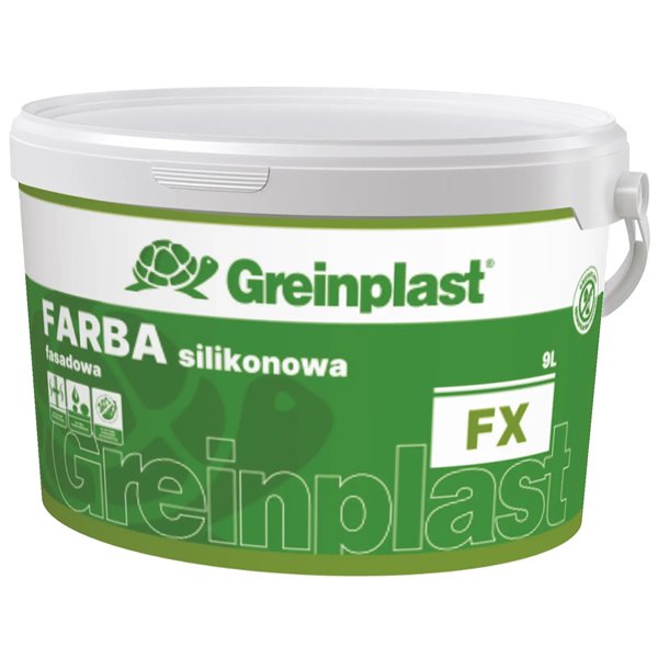 GREINPLAST FX Farba silikon BAZA C 9L